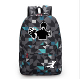 Chinese Kung-fu star Bruce Lee canvas backpack
