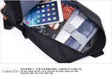 king queen couple letter Women Men Leisure backpack