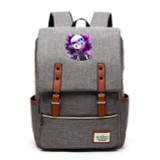 Children's Undertale Sans preppy style Canvas Backpack