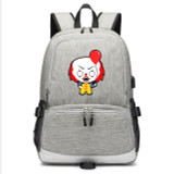 Stephen King's It usb charging Laptop Backpack
