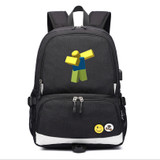 Dabbing noob usb charging canvas Laptop Backpack