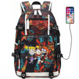 Rugrats in Paris usb charging Laptop Backpack