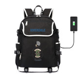 Riverdale South Side Serpents canvas usb charging School Backpack