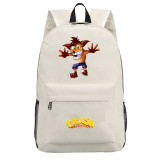 Children's Crash Bandicoot canvas backpack
