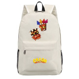 Children's Crash Bandicoot canvas backpack