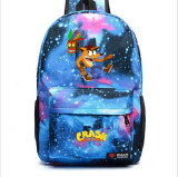 Children's Crash Bandicoot canvas backpack