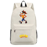 Children's Crash Bandicoot canvas backpack