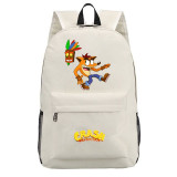 Children's Crash Bandicoot canvas backpack