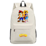 Children's Crash Bandicoot canvas backpack