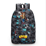 Children's Crash Bandicoot canvas backpack