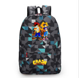 Children's Crash Bandicoot canvas backpack