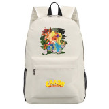 Children's Crash Bandicoot canvas backpack
