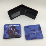 Overwatch Game D.VA Pink Bunny Bi-Fold Wallet
