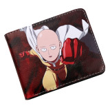 Anime One Punch Man Saitama Themed Bi-Fold Wallet