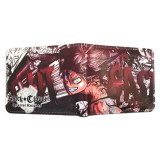 men black clover anime card id holders Purse Bifold Wallet