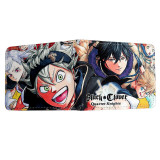 men black clover anime card id holders Purse Bifold Wallet