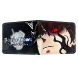 men black clover anime card id holders Purse Bifold Wallet