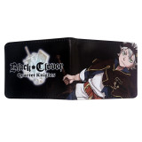 men black clover anime card id holders Purse Bifold Wallet