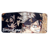 men black clover anime card id holders Purse Bifold Wallet