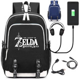 Legend of Zelda Winged Triforce USB charging Backpack