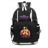 Marvel Avengers Endgame printing canvas shoulder Backpack