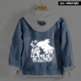 Kaguya-sama: Love Is War Kaguya Shinomiya hoodie Anime reflect light Denim Jacket
