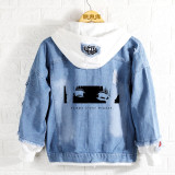 Kaguya-sama: Love Is War Kaguya Shinomiya hoodie Anime reflect light Denim Jacket