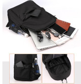 Pacman USB Anti-theft lock Backpacks with pen bag