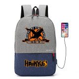 Haikyuu!! Karasuno Koukou Hinata Shoyo Mochila School Backpack
