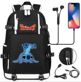 Lilo And Stitch canvas travel School Bag