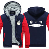 Miyazaki Hayao Cartoon Spirited Away Totoro Unisex Zipper Hoodies Coat