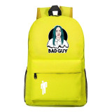 Billie Eilish Laptop Girl's College Travel Backpack