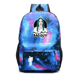 Billie Eilish Laptop Girl's College Travel Backpack