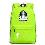 Billie Eilish Laptop Girl's College Travel Backpack