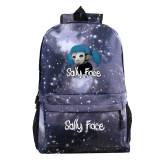 Sally face Teenager School unicorno Backpack