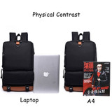 Me contro Te2020 fashion canvas men and women backpack