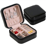 Jewelry Organizer Large Jewelry Box  Makeup Storage Makeup Organizer Leather Beauty Travel Box