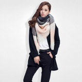 Brand Scarf Women Fashion Scarves  Blankets Soft Cashmere Winter Scarf warm Square Plaid Shawl 009