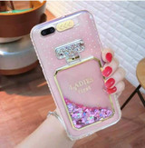 Luxury Bling Stars Dynamic Liquid Quicksand Clear Phone Case For iPhone