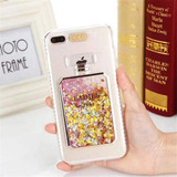 Luxury Bling Stars Dynamic Liquid Quicksand Clear Phone Case For iPhone