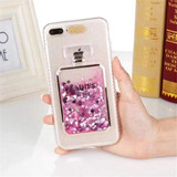 Luxury Bling Stars Dynamic Liquid Quicksand Clear Phone Case For iPhone