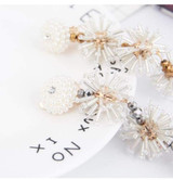 Luxury Handmade Crystal Dangle Drop Earring