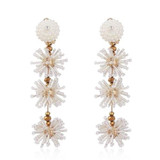 Luxury Handmade Crystal Dangle Drop Earring