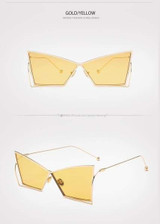 New Vintage Butterfly Women Trendy Cat Eye Sunglasses