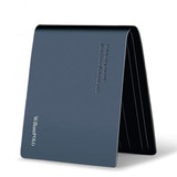 Men's Short Wallet Black Brown Leather Bifold