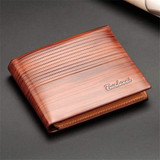 Luxury Brand Vintage Men's Leather Wallet