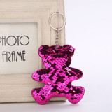 Cute Glitter Sequins Keychain - Unicorns and Mermaids