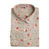 Dioufond Floral Women Blouses Polka Dot  Blouse Long Sleeve Shirt Women Cotton Camisas Femininas Blusa Feminina Ladies Tops