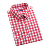 Brand  Fashion Women Blouses Long Sleeve Turn-down Collar Plaid Shirts Women Casual Cotton Shirt Style Blusas Femininas