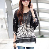 Women Blouses  Plus Size Women Clothing Summer Blouse Shirt Woman Vintage Chiffon Shirts Tops Chemise Femme Women Blouses  Plus Size Women Clothing Summer Blouse Shirt Woman Vintage Chiffon Shirts Tops Chemise Femme